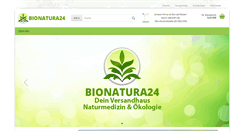 Desktop Screenshot of bionatura24.com